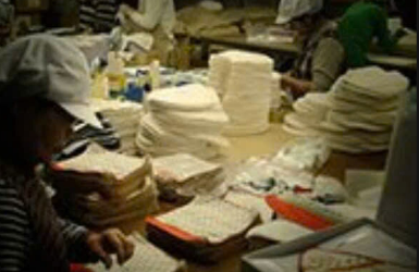 Đơn hàng Đóng gói, Vận hành máy, Kiểm tra sản phẩm khăn tắm, khăn tay